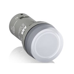 ABB CL2-520C Compact Pilot Light With Intergrated LED Clear 220VDC