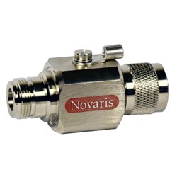 Novaris CN-MF-350-3 Surge Protector 20kA 50kA 350VDC 3GHz Brass Nickel Plated IP55