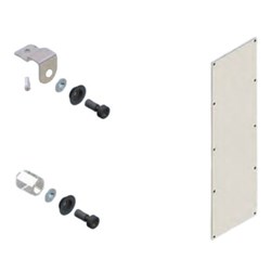 Elsteel COV11610 Enclosure Cover 1000W 1800H 1.5mm Thick Mild Steel RAL7032 Grey