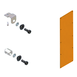 Elsteel COV24021A Enclosure Cover 400W 100H 1.5mm Thick Mild Steel RAL2000 Orange