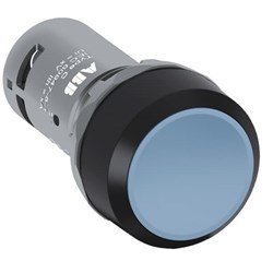 ABB CP1-10L-20 Compact Non-Illuminated Pushbutton Flush Momentary Blue 2NO Screw
