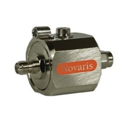 Novaris CS-FF-90-3 SMA RF Protector 20kA 50kA 90VDC 3GHz S-Type Female 25mm W 54mm D 25mm H Brass Nickel Plated IP55