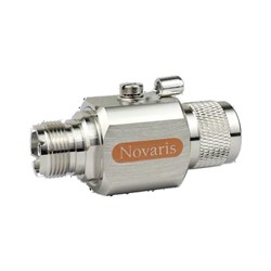 Novaris CU-MF-1000-3 UHF RF Protector 20kA 50kA 1000VDC 3GHz U-Type Female Male 25mm H IP55