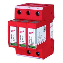 DEHN DGMTNCCI275FM Surge Arrester W/Fuse 3-P 275VAC 25kA