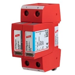 DEHN DGMTT2PACI275FM Type-2 Surge Arrester With ACI Technology 2-P 20kA 80kA 230V 35mm DIN Rail IP20