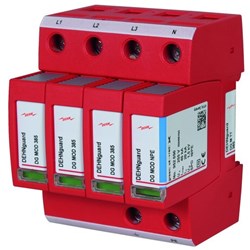 DEHN DGMTT385 Surge Arrester 20kA 230/400V 35mm DIN Rail Mount Thermoplastic IP20