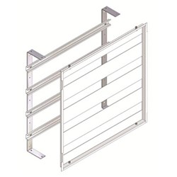 Elsteel DINI66 DIN Rail Insert 600W 600H Mild Steel