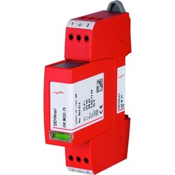 DEHN DRM2P75 Surge Arrester 2-P 1 PH 2kA 75VDC DIN Rail Mount IP20
