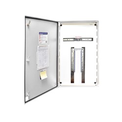 IPD E43L12XT4250 Distribution Board 12-P IP43 RAL 7035 Grey Mild Steel MCCB 250A 800mm H x 600mm W x 200mm D