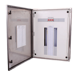 IPD E66S60T250U Distribution Board 60-P IP66 316 Stainless Steel Load Break 250A Universal 1000mm H x 600mm W x 200mm D