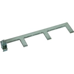 DEHN EB1310 Earthing Clip 3-P 1 PH 34mm W 28mm D 158mm H Copper Tin Plated Brass
