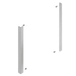 Elsteel ELS06068 Fixing Rail 390mmL Mild Steel For UBH3/OMH2 Enclosures