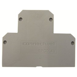 Connectwell EPUSC End Plate 1.5mm W 48.5mm For: CHV4U CHV6U CHV10U CTS4USC CTS10USC