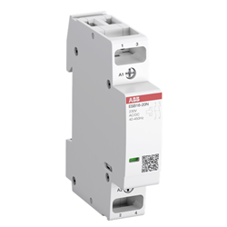ABB ESB1620N01 Installation Contactor 2P 16A 0.9kW 250VAC Screw DIN Rail Mount