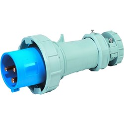 IPD EU67P3125 Straight Plug 3 125A 230VAC/DC IP67