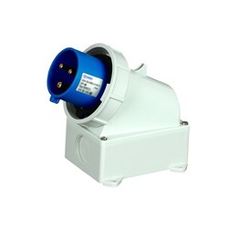 IPD EU67WP316 Appliance Inlet Wall Mount 3 16A 230VAC/DC IP67