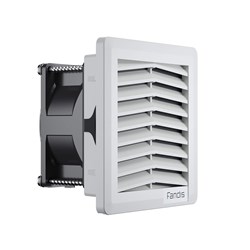 Fandis FF08A230UN Fan Filter 12 m³/h 230VAC IP54 106.5W 106.5H RAL7035 Light Grey