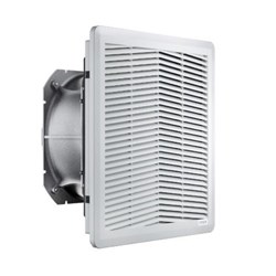 Fandis FF20A115UE1 Fan Filter 320/355 m³/h 115VAC IP54 325W 325H AB/Polycarbonate RAL7035 Light Grey