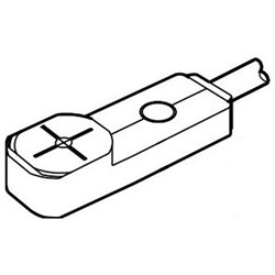 Panasonic GX-F8A-P Rectangular Inductive Proximity Sensor NO PNP-Output 1m L Cable