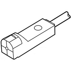 Panasonic GX-H8B-P Rectangular Inductive Proximity Sensor NC PNP-Output 1m L Cable