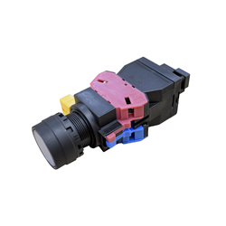 IDEC HW1L-M1F11DCDW6G Illuminated Pushbutton 22mm Flush Momentary Green 6VAC/DC 1NO+1NC