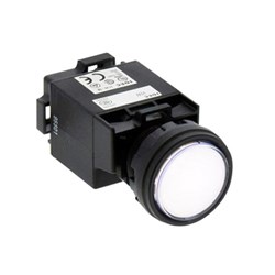 IDEC HW1P-1D2D-W-6R Pilot Light Red