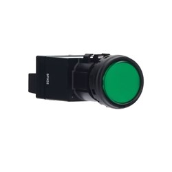 IDEC HW1P-1FT8D-W Pilot Light White 480VAC 22mm Dia Mount Hole