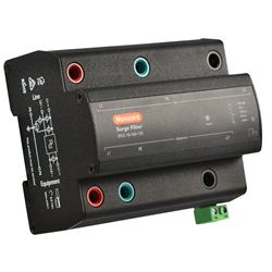 Novaris IFD2-10-100-130 Surge Filter 2 PH 10A 110VAC TS35 Aluminium IP20