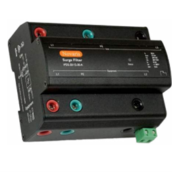 Novaris IFD2-20-12-30 Surge Filter 2 PH 8kA 12kA 24VAC TS35 Aluminium IP20