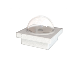 RP-Group IL-IK10-W Robust ILD Modular System with Resistant to Impact from Balls IP65 / IK10 for ILD Series Luminaires in Damp and Sports Halls