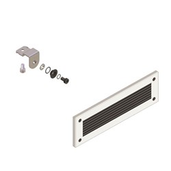 Elsteel ILC14970 Louvre Cover 400W 400H RAL7032 Grey IP43