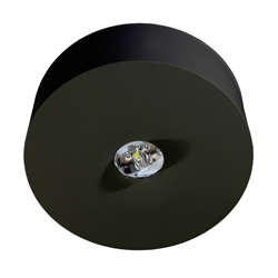 RP-Group ILDL423WB-SW-ANZ Emergency Light Wireless-Basic Surface Mounting with IP40 Black Polycarbonate Housing