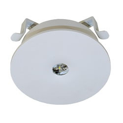 RP Group ILEL423WB-ANZ Emergency Light Self-Contained with Recessed Mounting  3-hour Battery Power IP20 White Polycarbonate Housing