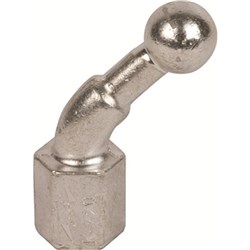 DEHN KFP25W45M16 Angled Fixed Ball Point With M16 Female Thread 26500A 18700A 25mm Internal Thread M16