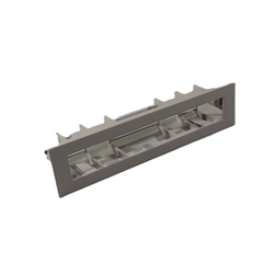 RP-Group KME-EB-SW Plastic Black Mounting Frame including Test Button for the KMU, KMB and KS Luminaires to be Installed into the Ceiling
