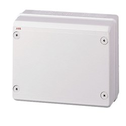 ABB LE12804 Polycarbonate Enclosure Grey 140W 220H 140D Opaque Door