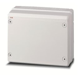 ABB LE12812 Polycarbonate Enclosure Grey 275W 220H 140D Opaque Door