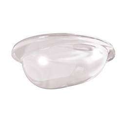 RP-Group LSYS-F4 Precise Corridor Lens for Emergency Exit and Corridor Lighting with Optimised Light Distribution in two main Directions for Standard-Compliant Emergency Lighting