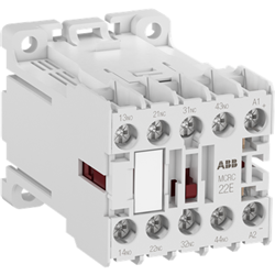 ABB MCRC040ATB Mini Contactor Relay 24VDC 4NO 50/60Hz