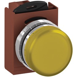 ABB MMLYSP2 Pilot Light Kit with Integrated LED Yellow 24VAC/DC