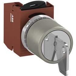 ABB MMS2NKABCS10 Selector Switch Kit 2Position 1NO Non-Illuminated Screw Maintained Key Metal B C