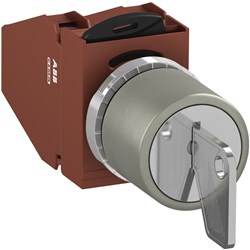 ABB MMS4NKAS22 Selector Switch Kit 4Position 2NO+2NC Non-Illuminated Screw Maintained Key Metal A B C D
