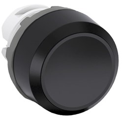ABB MP1-10B Non-Illuminated Pushbutton Flush Momentary Black