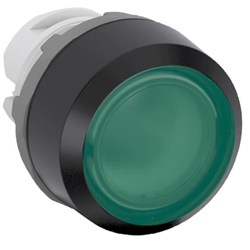 ABB MP1-11G Illuminated Pushbutton Flush Momentary Green