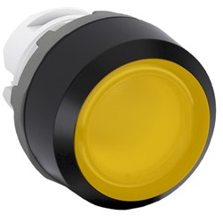 ABB MP1-11Y Illuminated Pushbutton Flush Momentary Yellow