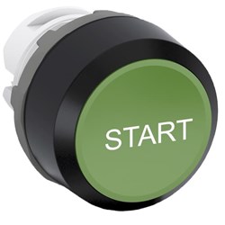 ABB MP1-7059 Non-Illuminated Pushbutton Flush Momentary Green