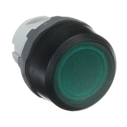 ABB MP2-11G Illuminated Pushbutton Flush Maintained Green