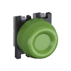 ABB MPHG02 Non-Illuminated Heavy Duty Pushbutton Kit Green 2NC