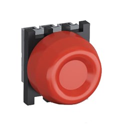 ABB MPHR03 Non-Illuminated Heavy Duty Pushbutton Kit Red 3NC