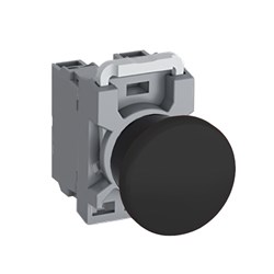 ABB MPMN4B02 Non-Illuminated Pushbutton 40mm Mushroom Black 2NC
